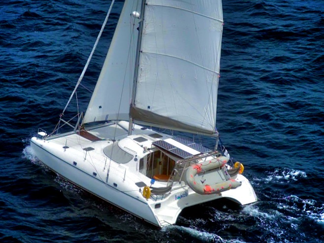 Sailing into NZ